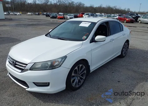 2014 Honda Accord Sport from USA, damaged, VIN 1HGCR2F5XEA282944